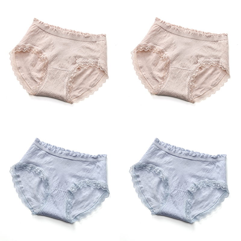 Hông nâng bụng Mordale quần lót womens giữa eo bông tinh khiết thở quần short kháng khuẩn cô gái có kích thước quần womens tam giác.