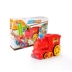 Tàu điện nhựa domino cấp phép tự động đặt khối đồ chơi giáo dục trẻ em 3-4-5-6 tuổi