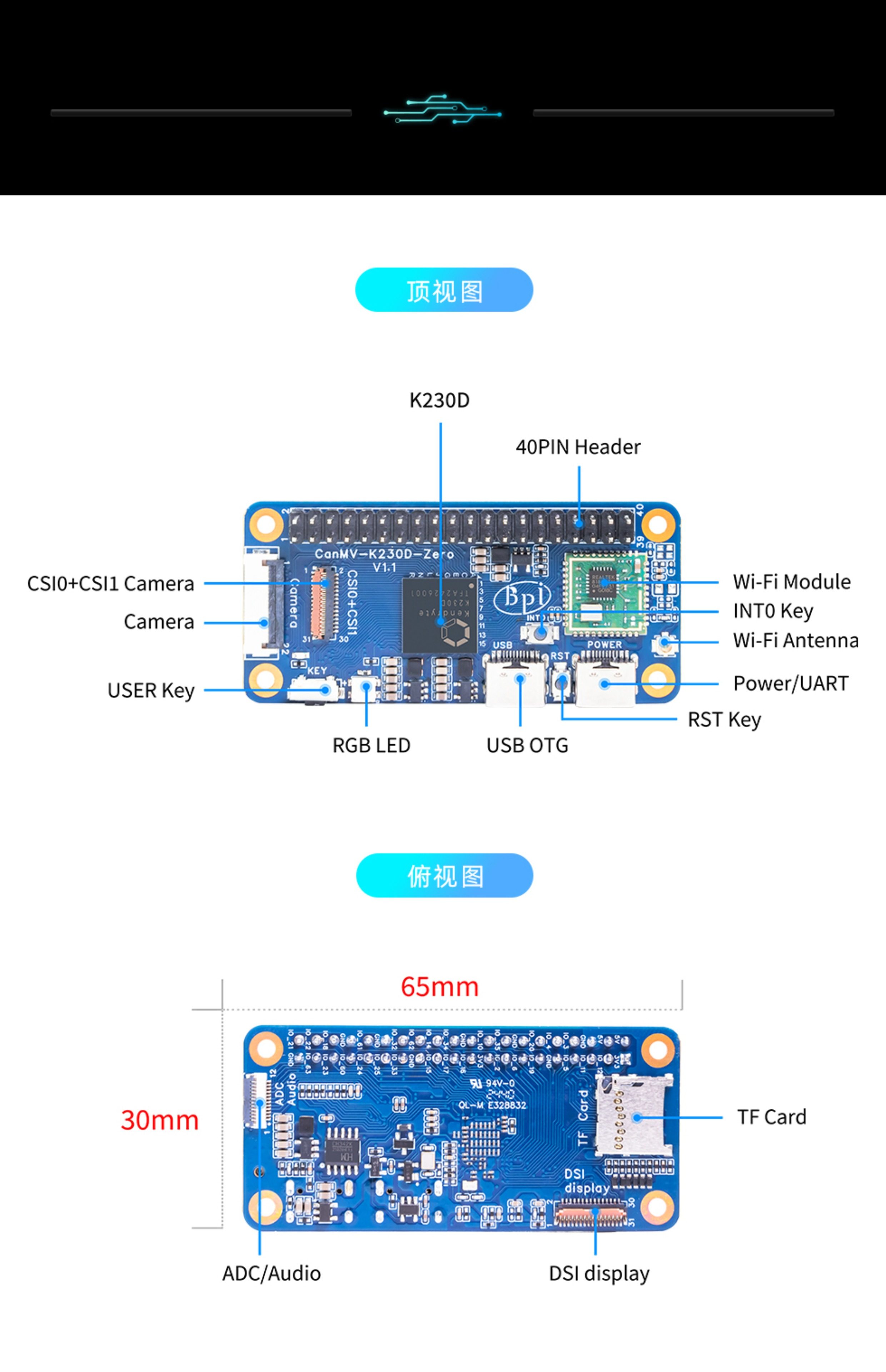 K230 Module Design AI芯片与开发板 - 产品中心 - 勘智开发者社区