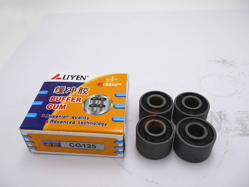 Liyen Riken CG125 wheel ancient rubber WY125 anti-impact sleeve CBT125 locomotive buffer rubber rear hub wheel drum sleeve