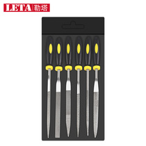 Leta assimilation wood file set 5*180mm woodworking grinding tool setback triangle file mini plastic 183