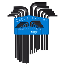 Paula 25 pieces of sleeve inner hexagonal suit wrench plus long ball head Flat Head Shine Black Wrench 1019