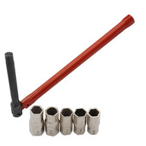 Paola socket wrench 6-piece set 8-13mm bathroom faucet plumbing removal wrench set 6520