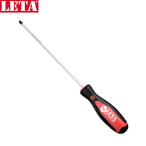 Le Tower screwdriver Phillips 6 * 250mm non-slip belt strong magnetic long flat head screwdriver screwdriver 130