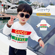 2022 New Fashion 100 Hitch Hat Blouse Blouse Blouse Spring Autumn Pure Cotton Small Children Boy Baby Clothes Long Sleeve T Shirt