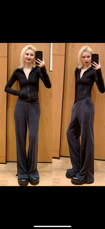 Jesse Canada/Authentic Direct Mail Lululemon Softstreme Pique Wide-Leg Pants