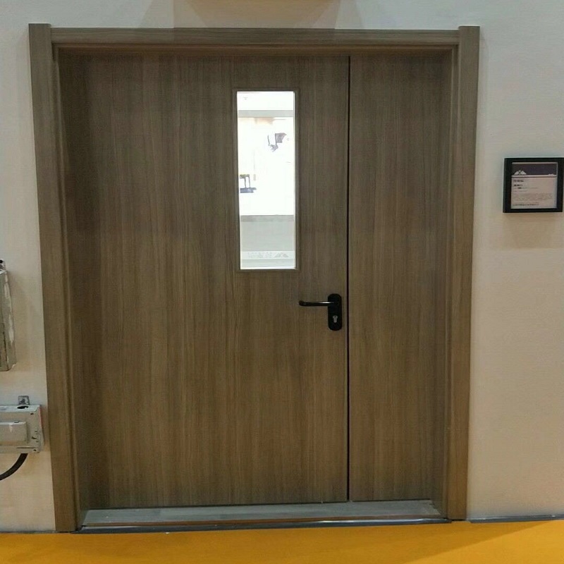 Wooden fire door with door cover modeling KTV box door Fire door paint wooden door custom solid wood composite door