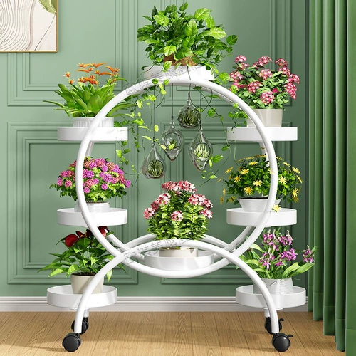 Железный цветок балкон балкон на пол цветочные стойки запас стойки