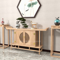 New Chinese Pocklake Table Living Room partition article enters the locker mask closet for the desktop terminal