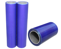 Special High Adhesive Blue Pe Protective Film Adhesive Tapes Self-Adhesive Protective Film Stainless Steel Wire Drawing Plate Adhesive Film Aluminum Sheet Membrane Width 10cm