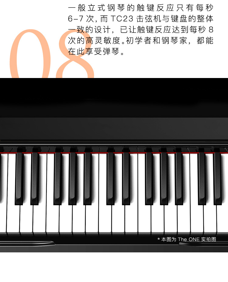 Đàn piano đứng thẳng TC23 dành cho người lớn chơi bài kiểm tra chuyên nghiệp dành cho người mới bắt đầu chơi piano thật đàn piano