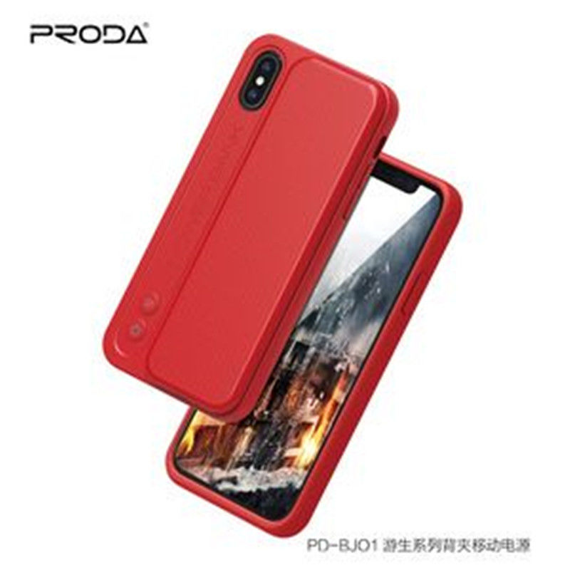 Imported Original Proda Yousheng Series Apple X/Xs Wireless Ultra-Thin Portable Phone Case with Back Clip Power Bank
