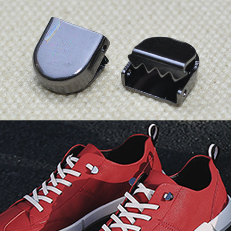 (10pcs)Hardware AccessoriesShoe AccessoriesLazy Shoe Lace Buckles Elastic Tail Buckle Rope Tail Buckle