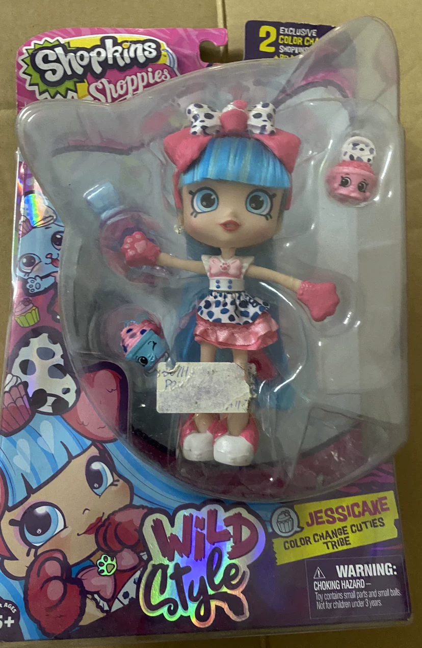 Кукла Shoppies (Shopkins) Shoppies, большая глазастая модная кукла с аксессуарами и игровым набором, 16 см