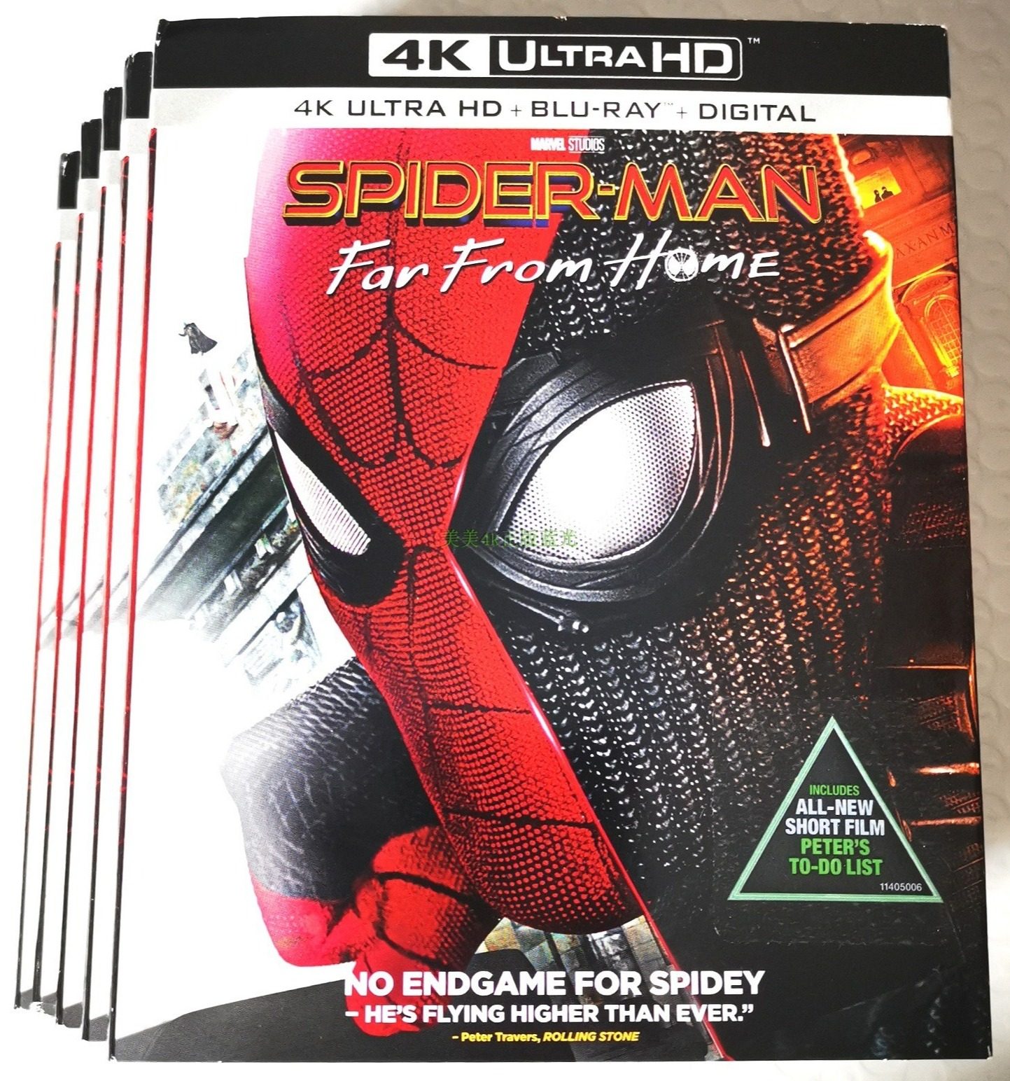Spot Genuine Spider-Man New Spiderman 2 Heroes Expeditions Home Day 4K UHD Disc In the Word US