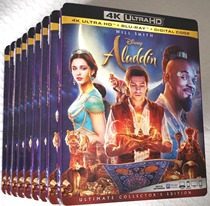 Spot BD genuine Blu-ray Aladdin Aladdin magic lamp 2019 live version 4K UHD disc US beauty