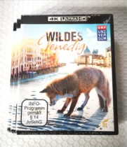 Spot Genuine Blue Optical Discs Wildes Venedig Wild Venice 4K UHD disc documentary DeGE