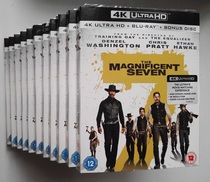 Spot genuine Magnificent Seven Seven-Man with Ko Chi-seven Dragon 4K UHD 3 disc UK