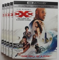Spot genuine xXx: Return of Xander Cage limit agent 3 4K UHD disc US paper sleeve