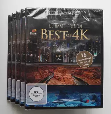 Spot genuine Best of 4K Ultimate Edition 4K UHD Blu-ray disc test machine Sky disc documentary German