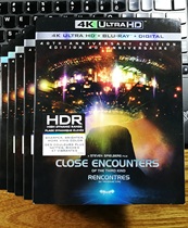 Spot Close Encounters of the Third Type of Contact 4K UHD Disc Paper Cover of the Thunder