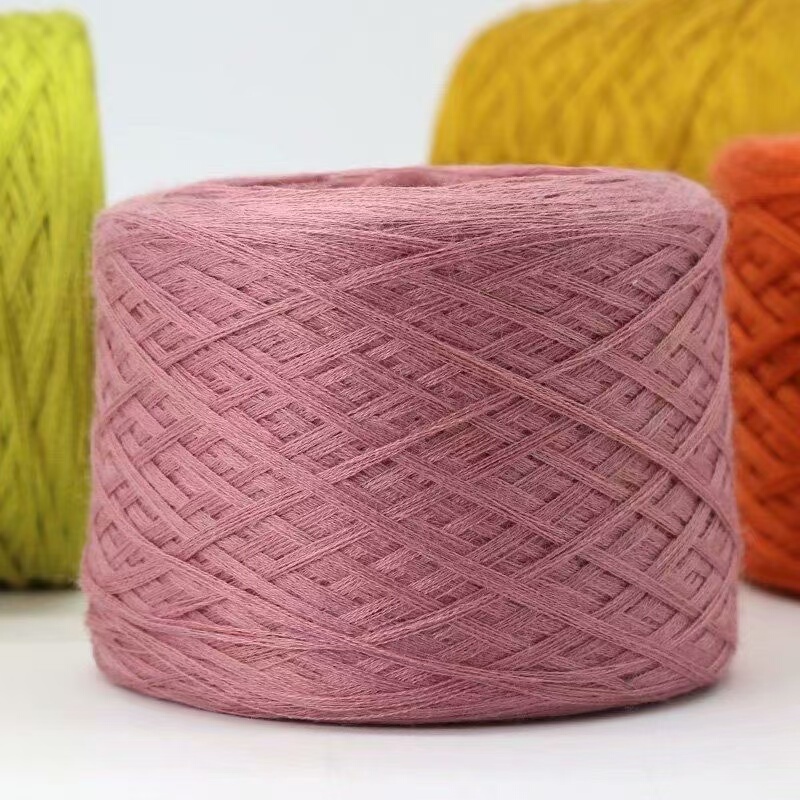 Silk Blended Wool Yarn 8-Strand Hand Knitting Thread Baby Fine Thread Infant Cotton Yarn 01-44