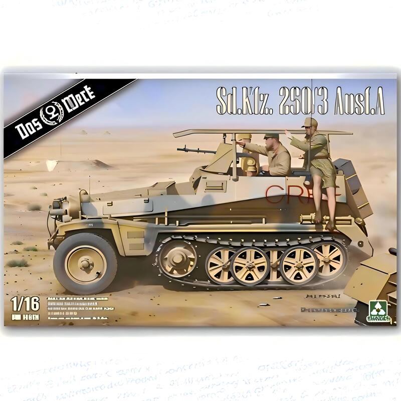 Das-Werk 1/16 Sd.Kfz 250/3 Ausf a Armored Vehicle Model