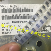 SL1TTE1RJ 2512 6332 1RJ 1R 5% 100PPM 1W KOA patch sampling detection resistor