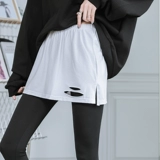 Толстовка, защитная юбка, штора, демисезонная белая юбка в складку