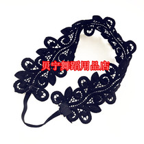 Benin Dance Supply Store New Latin Dance Modern Dance Headwear Black Lace Dance Headgear National Standard Dance Accessories