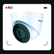 海康威视监控摄像头200万POE高清夜视网络插卡手机远程T12H-IFA