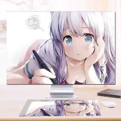 Computer dust cover dust cover desktop computer cloth LCD monitor keyboard host protective cover screen cloth dustproof