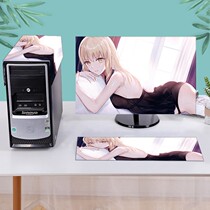 Computer cover dust cover desktop computer cover LCD monitor keyboard host cover screen cover cloth cartoon