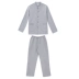 Conlia / Connie Dệt kim Màu dài tay Mở ngực Set Bộ đồ ngủ nam Cotton mùa thu đông Dịch vụ gia đình trung niên đồ bộ kiểu đẹp 2021 Bộ Pajama