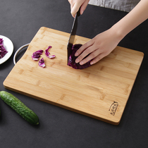 Household whole bamboo double-sided cutting board kitchen large thickened chopping board cutting board fruit cutting board pallet panel