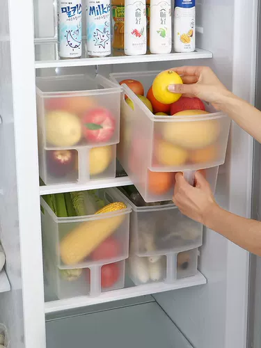 Большая прозрачная коробка для хранения продуктов с хранением холодильника артефакт пластиковая коробка кухонная пищевая коробка кухня