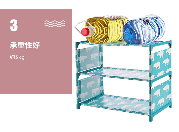 Đơn giản và có thể tháo rời giá giày ký túc xá sinh viên đại học nhiều lớp kinh tế phòng ngủ giày lưu trữ giá nhựa hộ gia đình giá giày - Kệ ke sach