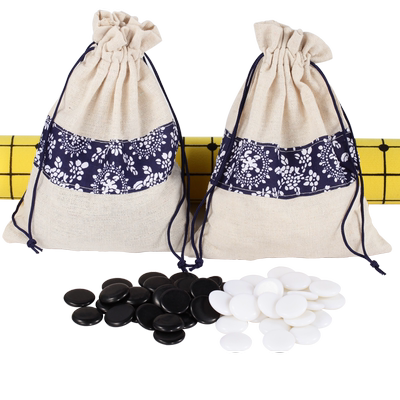 【围棋棋盘套装】双面凸云子密胺五子棋