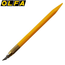 Japan imported OLFA pen knife paper-cut handmade knife rubber stamp small yellow carving knife student hand account paper carving paper