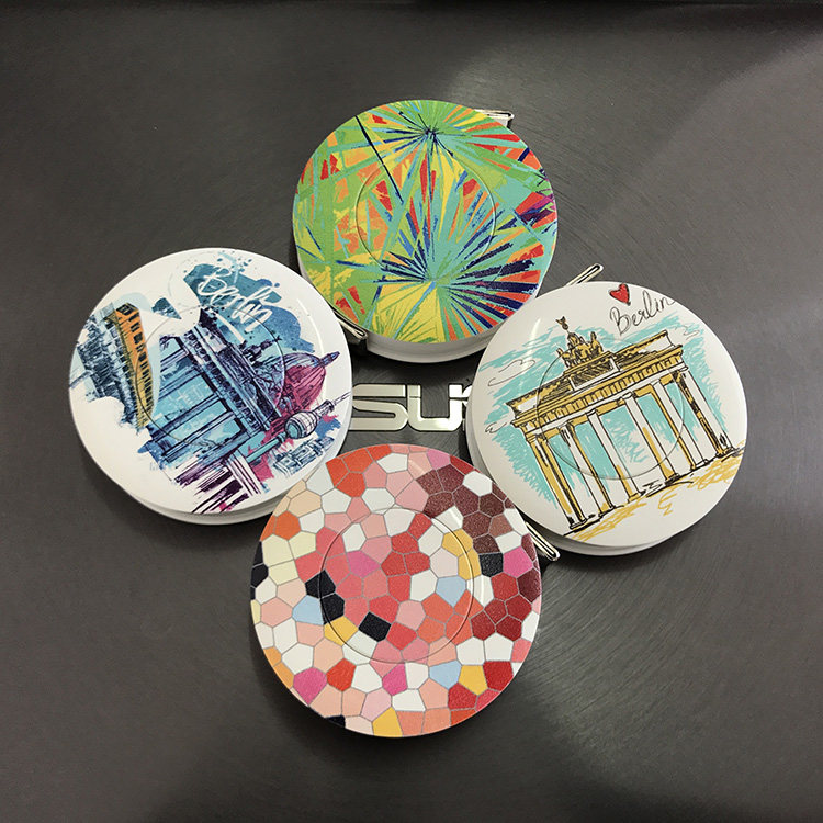 German import hoechstmass portable measuring tape measure leather ruler soft ruler three-walled waistline clothes