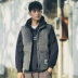 Raul mùa đông nhiều túi dụng cụ cotton vest nam Mỹ retro retro thương hiệu dày ấm vest đôi vest nam áo khoác nam thu đông Áo vest cotton
