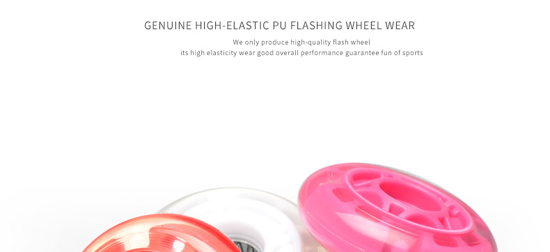 Trượt bánh xe trượt patin trượt patin trượt patin cao đàn hồi bánh xe PU 辘 - Trượt băng / Trượt / Thể thao mạo hiểm bánh trượt patin