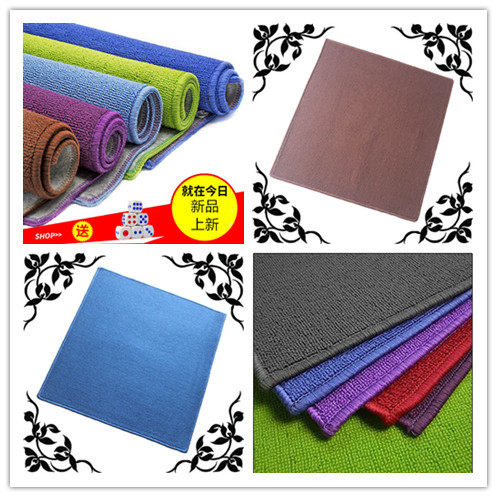 Mahjong tablecloth tablecloth playing card mahjong mat square home rub mahjong table mat thick silenced blanket by hand