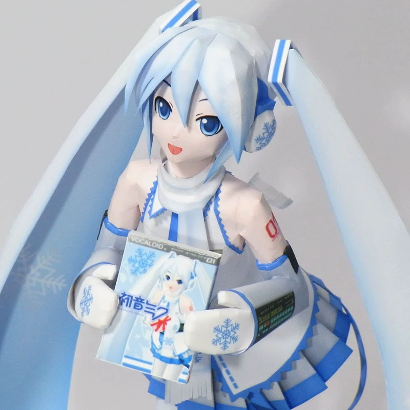 Snow Hatsune Miku Paper Craft - Mô hình giấy