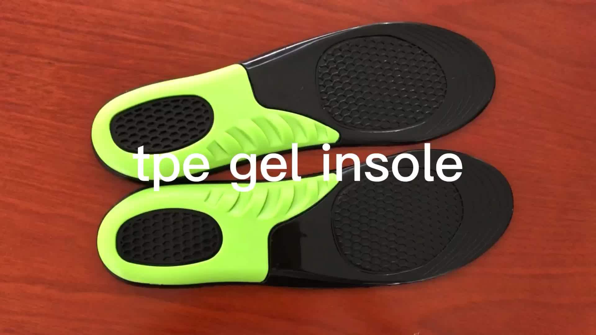 Tpe Gel Arch Support Inserts Healthy Feet Insole Cushioned Breathable