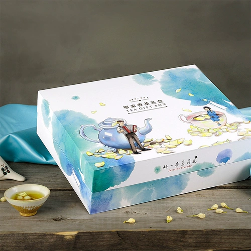 [Подарки] Жасмин Ченнинг Джамиксанья чайная сингл Тибет (чайная булочка) Хороший жасмин бренд культурный культурный творческий зеленый чай