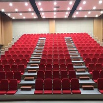 Central control electric retractable stands Basketball Stadium auditorium Theater Lecture hall Theater mobile folding seats