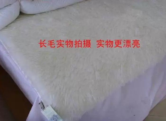 Khuyến mãi 100% len nguyên chất Len len gấu trúc nệm chụp hình vật lý Không có lý do để trở lại - Nệm nệm cao cấp