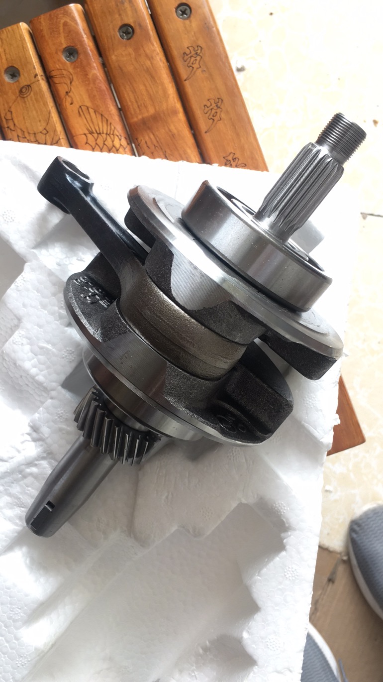 Jiangsu Zongshen Locomotive Original Plant Accessories-200 air-cooled crankshaft