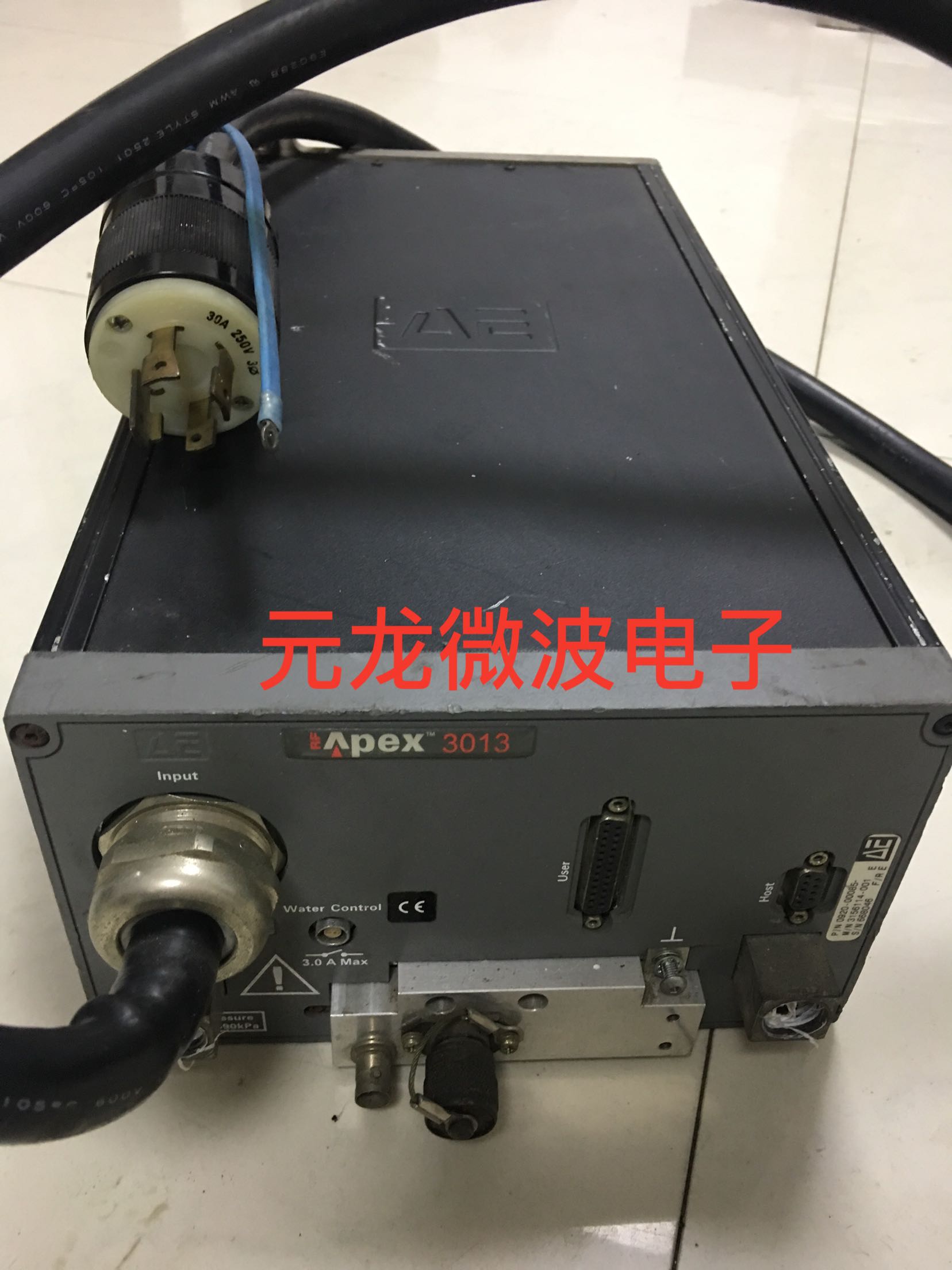 APEX3013 APEX3013 APEX1513 APEX1513 N3156114-001 PN 0920-00085AE Radio Frequency Power Supply